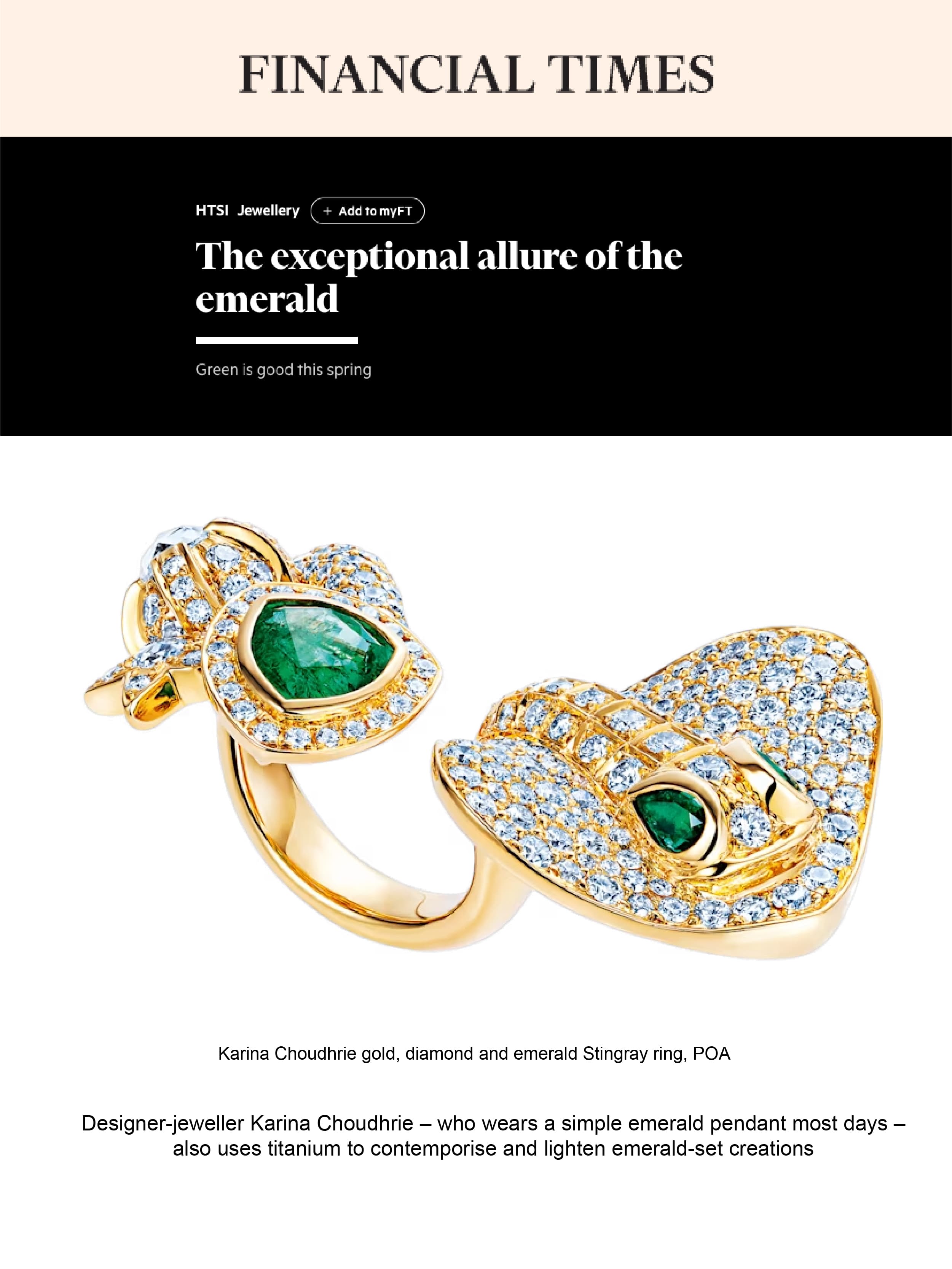 Featuring The Stingray Ring