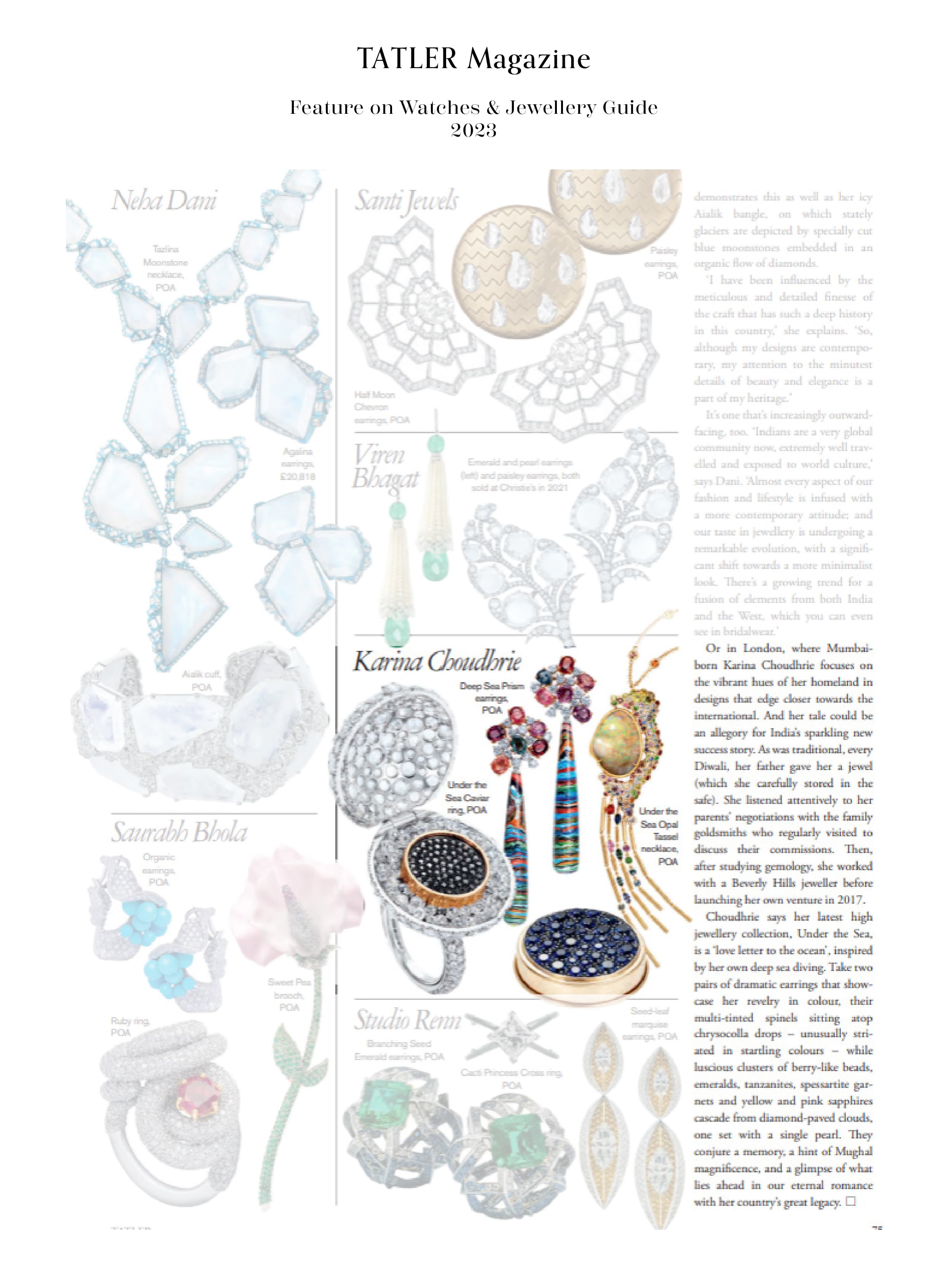 Feature on Watches & Jewellery Guide 2023
